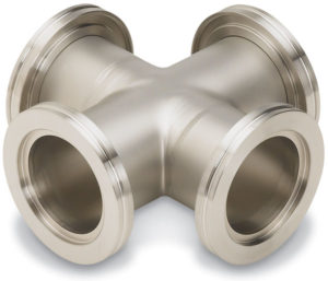 Kruis 4-weg DN200ISO, RVS 316L