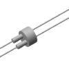 2-polige Molybdän-Leiterdurchführung 5000Volt / 13 Ampere. Schweißverbindung