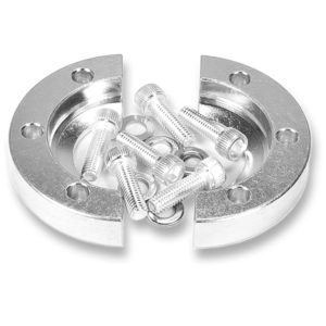 Aluminium KF schotklemmen voor DN40KF met 6 schroeven 10-32x5/8"