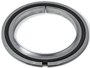 Zentrierring mit Aluminium-Außenring und Perbunan-Dichtung, DN160ISO