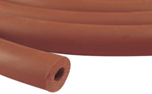 Tube en caoutchouc gomme, ID = 1-5/8", paroi = 11/16". Prix ​​par 30 cm
