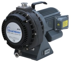 Ölfreie Scrollpumpe 15 m3/h, Grunddruck 0,02 mBar, Geräuschpegel 58 dB (A)