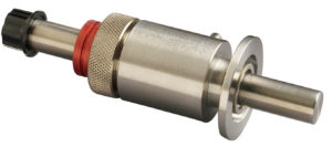 Traversée rotative et push pull en inox 303 pour arbre 1/4" avec bride DN25KF