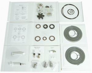 Le kit de maintenance majeure ISP-500B et ISP-500C comprend un kit mineur avec joints d'embout et roulements