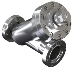Handbetätigtes Inline-Ventil aus Ganzmetall DN63CF