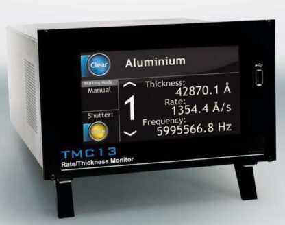 Thickness monitor controler for 6 channels. Frequency resolution 0,1 Hz. Incl cables