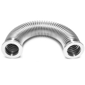 Balg met flenzen, L = 500mm, DN16KF, RVS 316L