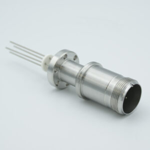 2 paar Thermokoppel type-J met MS connector aan atmosferische zijde, DN19CF flens