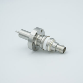 Vlottend schild, single-ended BNC-doorvoer 500V 3 Amp, DN19CF zonder luchtzijde connector