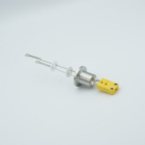 1 paar thermokoppel type-R of S doorvoer met beide zijconnectoren inbegrepen, DN16KF flens