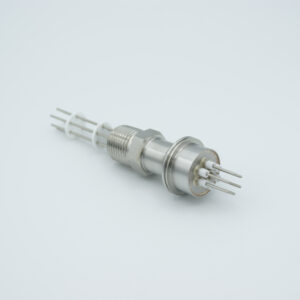 3-Paar-Thermoelement-Typ-E-Durchführung für Steckanschlüsse, 1/2-Zoll-NPT-Anschluss
