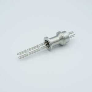 Traversée de thermocouple de type E, 3 paires, pour connecteurs enfichables, bride DN16KF