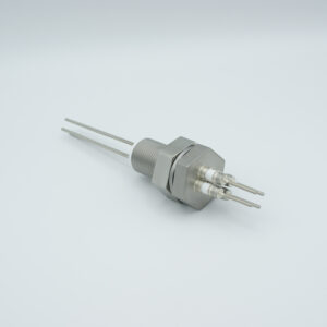 4 Pins Durchführung 2000Volt / 3 Ampere. Leiter aus Edelstahl, Grundplattenbefestigung
