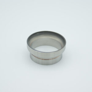 Fenêtre de visualisation en silice fondue Excimer ultraviolet de 2.37" de diamètre de vue et 2.5" de diamètre Adaptateur de soudure en acier inoxydable