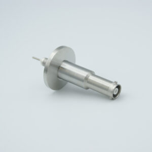 Geaarde afscherming zichtbaar SHV-10, 5 Amp 10000 VDC doorvoer, DN40KF