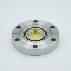 Zink Selenide kijkvenster (AR gecoat 8-12 micron), DN40CF flens