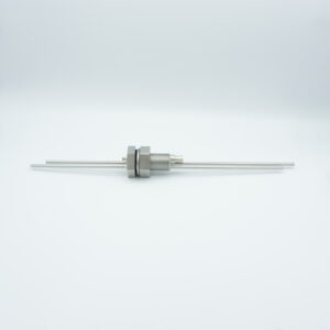 Adapter von Single-Ended-BNC auf Microdot 500 VDC 2 Amp, inklusive 2 Kühlleitungen, 1-Zoll-Grundplattenanschluss