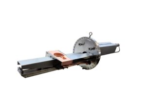 10-kW-Linear-E-Gun der HC-Serie mit sechs Taschen, 15 cm³, manuell betätigt, Flanschmontage optional