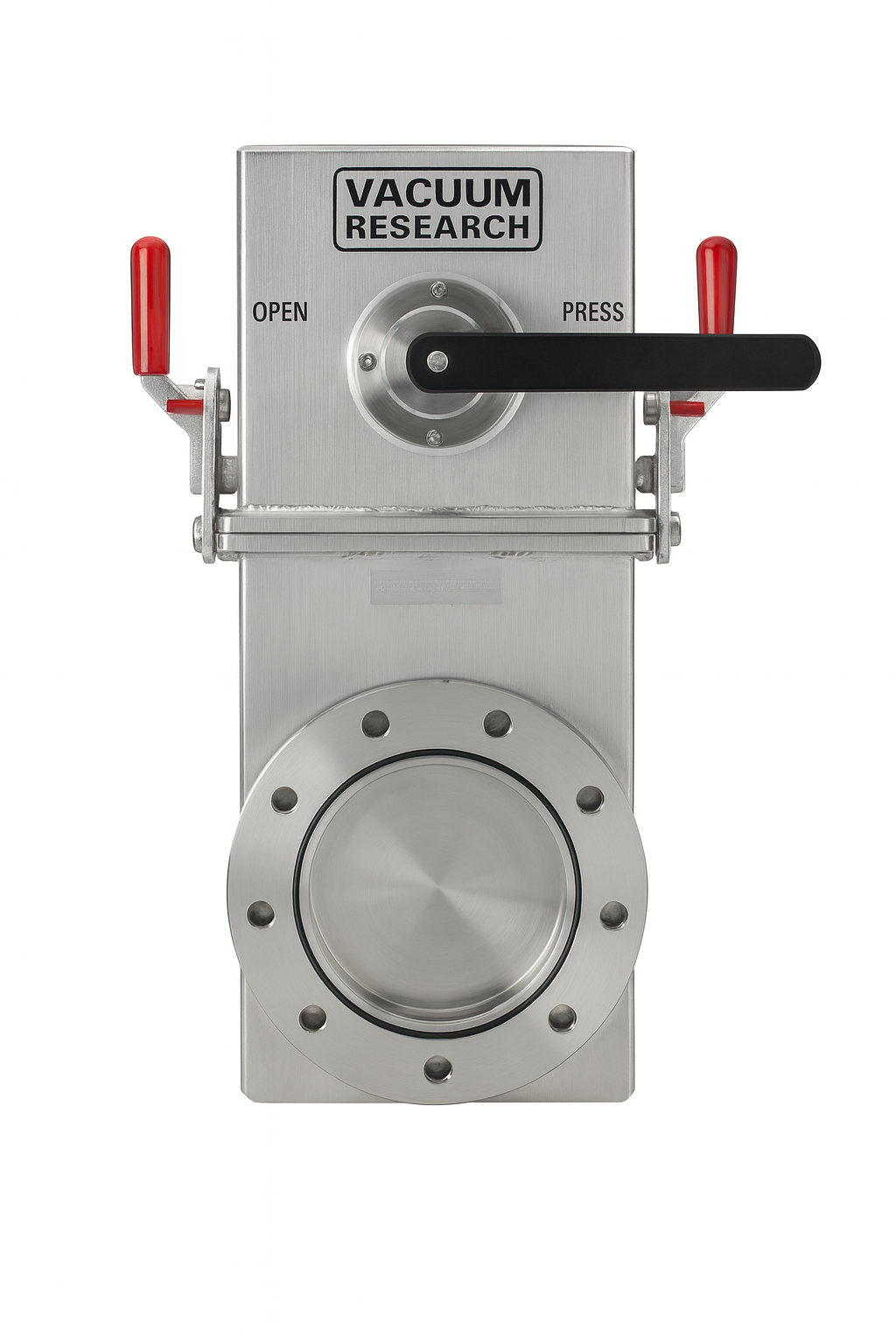 Handbediende afsluiter aluminium